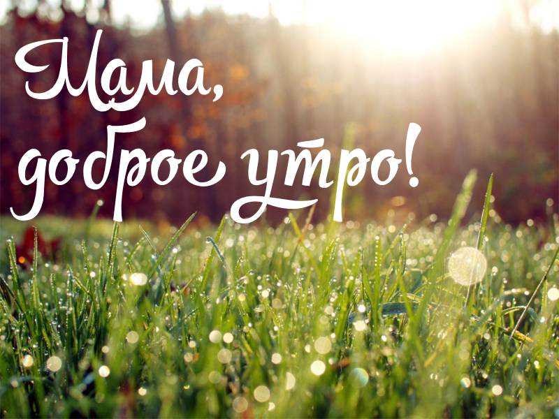 С Добрым Утром Мамуля Картинки