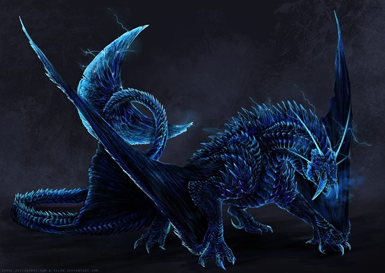 Сапфировый дракон