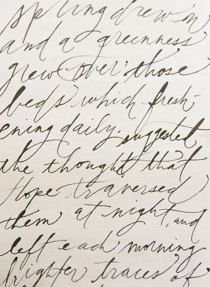 Самые красивые почерки: ТОП-200 лучших примеров [+ уроки]