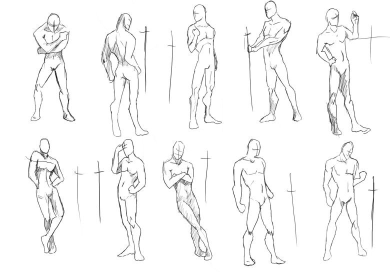 35 рисунков тела человека