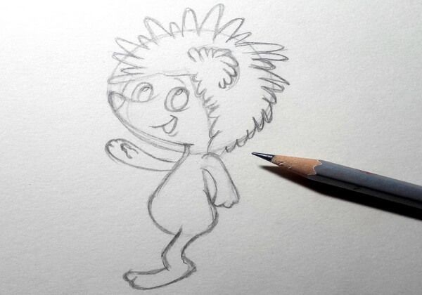 Как нарисовать ежика карандашом: 50 поэтапных рисунков для начинающих