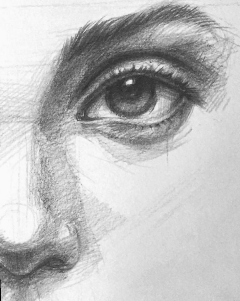 Как нарисовать глаза карандашом: 50 поэтапных рисунков для начинающих