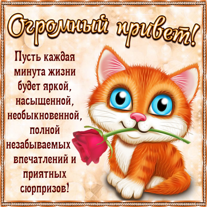 Как смешно поздороваться