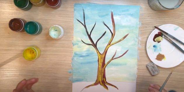 Как нарисовать дерево карандашом: поэтапно для начинающих