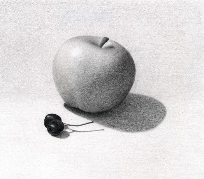 Рисунок яблока Фрукты