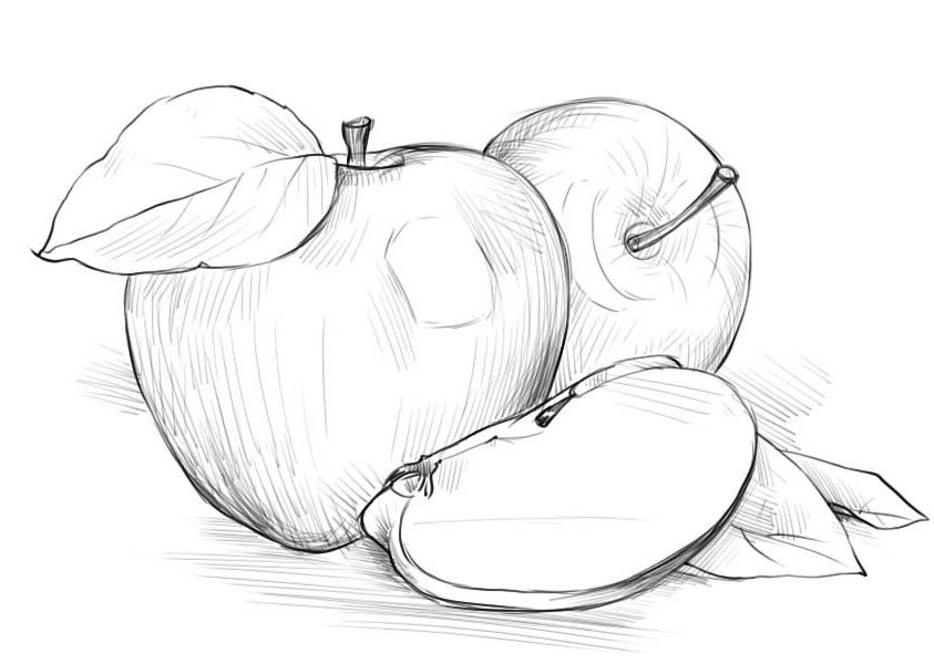 Несколько яблок
