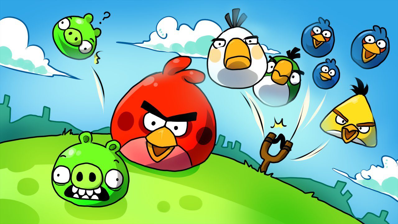 Картина angry birds