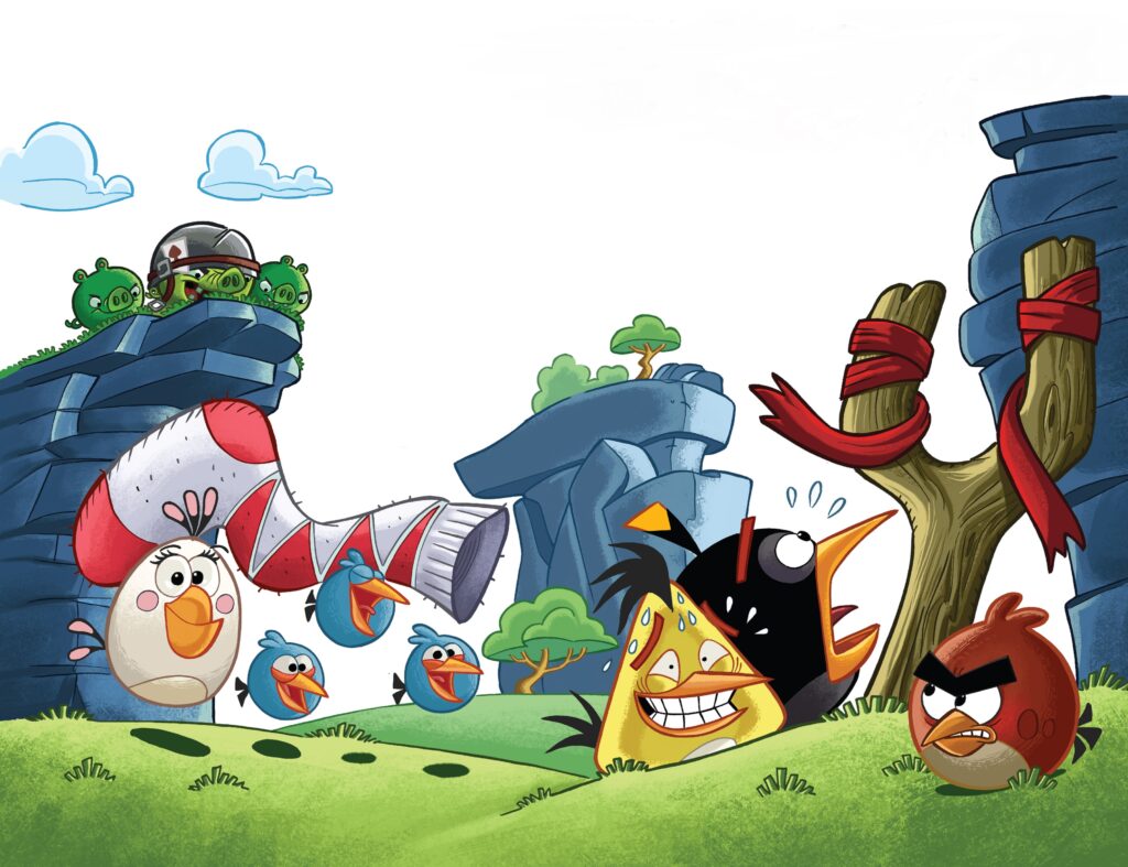 праздник Angry Birds