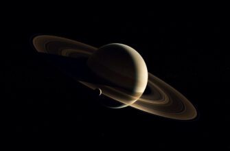фото сатурна со спутника кассини