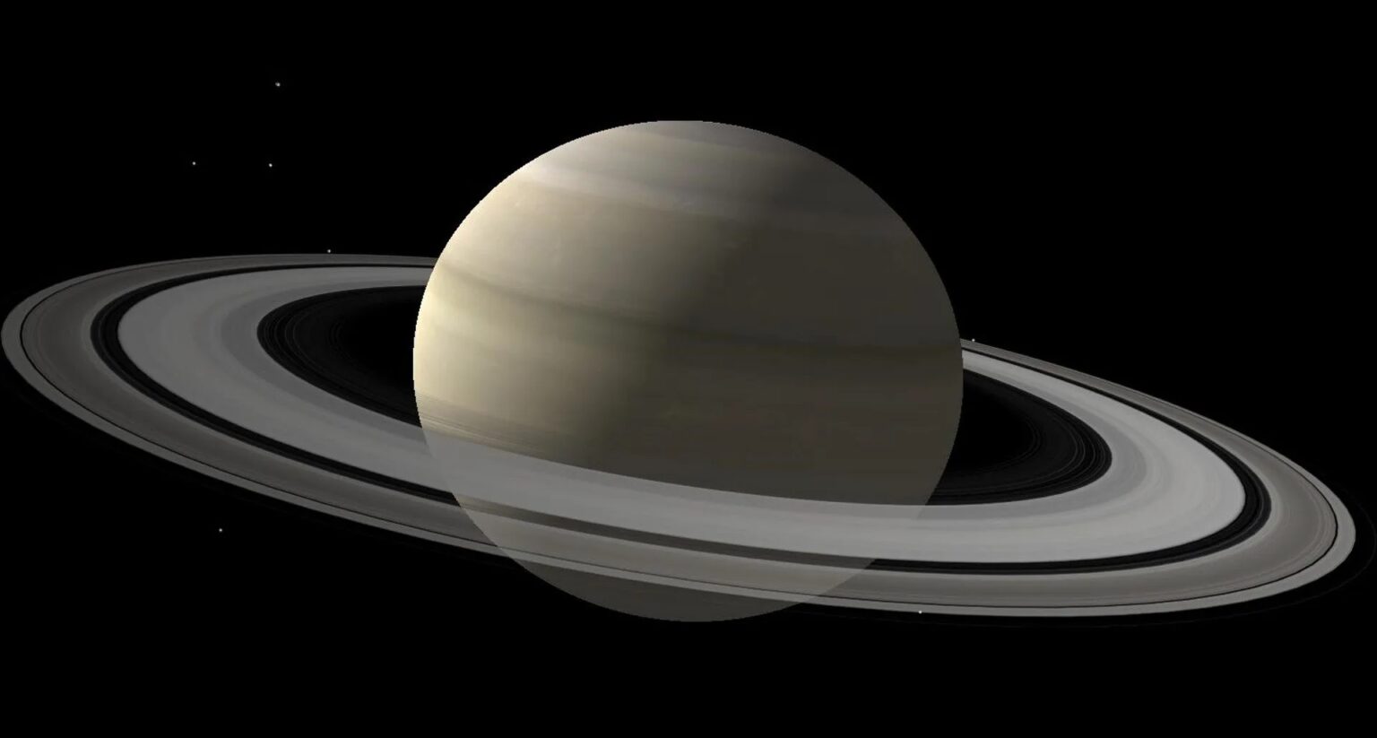 Планета с кольцами Сатурн